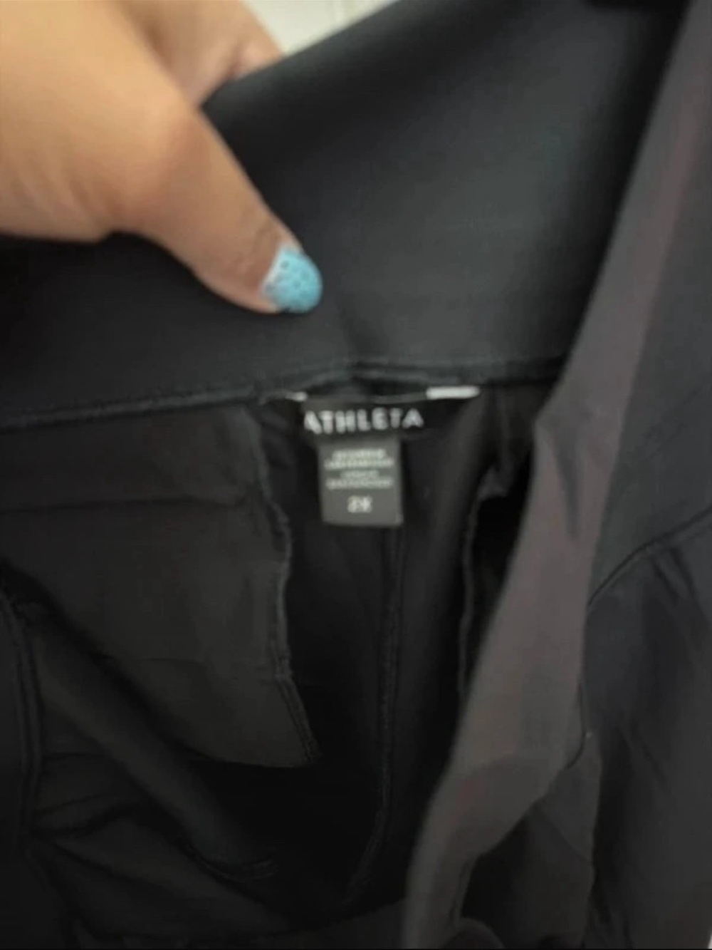 Athleta Black Jeggings - Stretch Waistband